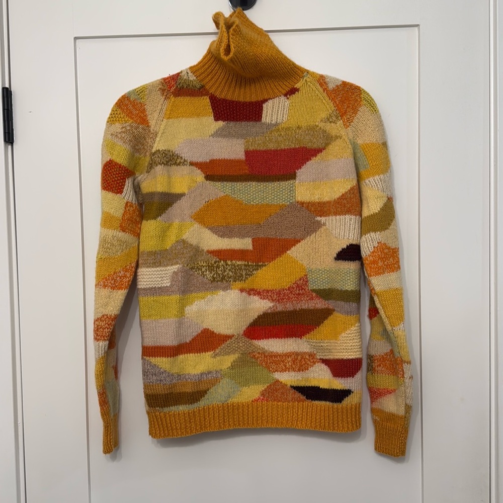 1960s vintage turtleneck sweater